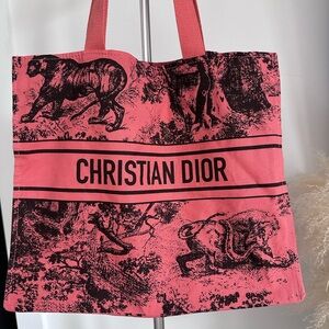 Christian Dior Straw Dioriviera Tote NEW
